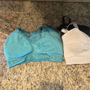Kindred Bravely nursing and pumping bras (2 regular 2 sport)